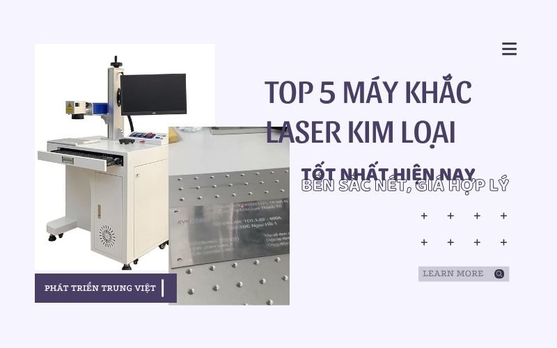 Top 5 máy khắc laser kim loại tốt nhất hiện nay – Bền sắc nét, giá hợp lý